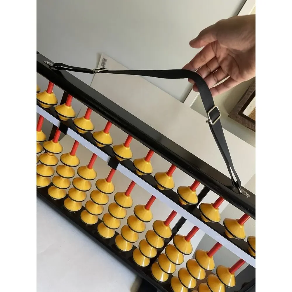 Large Japanese Chinese Abacus Big Soroban Abacus For Teacher & Student 13 Digits